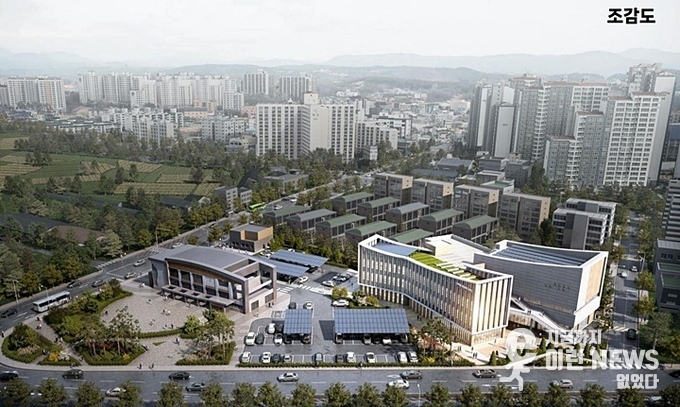 공사1호 사업(오학동문화복지센터 조감도) '여주도시동사 제공'