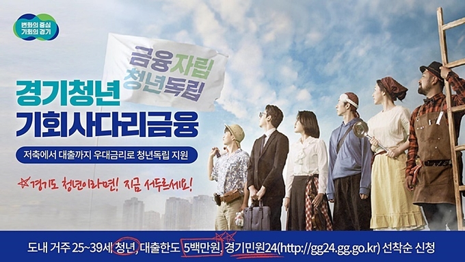 경기도 청년 기회사다리금융 관련 이미지