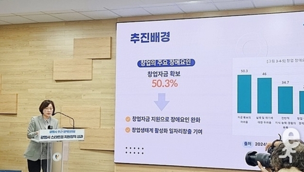 5년간 광명시 지원받은 110개 창업기업 생존율 77.3