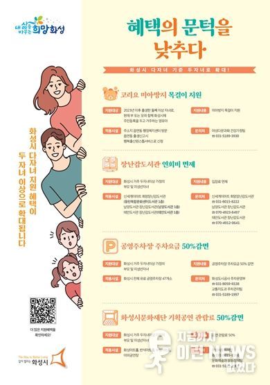 다자녀 기준 변경