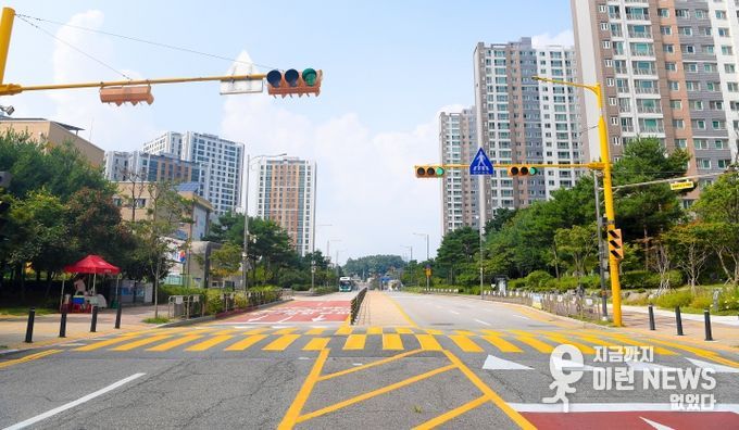 오산시, 어린이보호구역 노란색 횡단보도 신설·추진