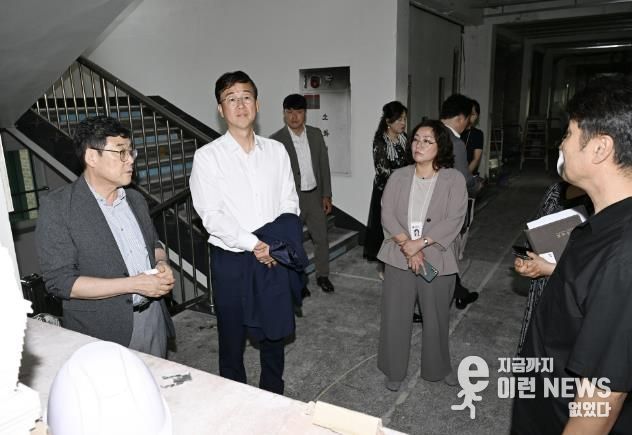 이민근 안산시장, 원곡중 화재 현장 점검…“학생 안전이 최우선”