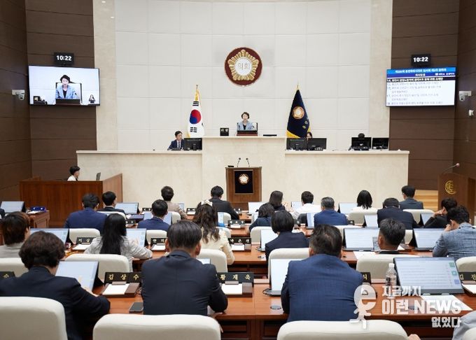 용인특례시의회, 제286회 임시회 제2차 본회의 현장(용인시의회 제공)