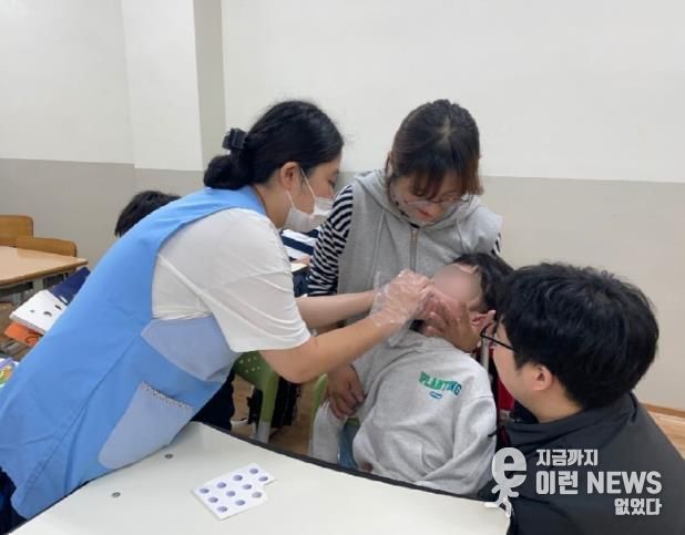 오산시보건소, 특수학교 장애인 순회 구강건강관리