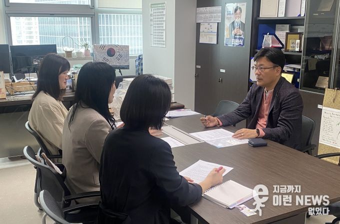 최만식 의원, 경기교사노조와 정담회