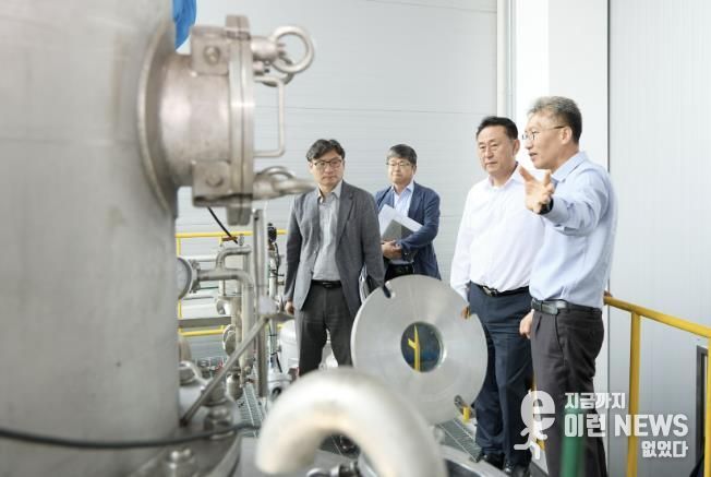이충우 여주시장, 국순당여주명주(주) 기업체 현장 방문