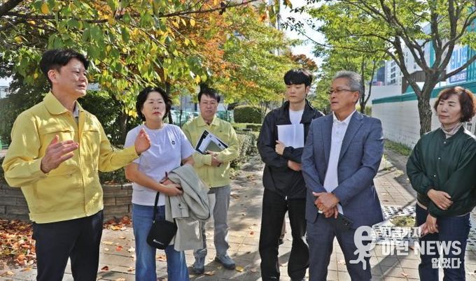수원시 권선구,  호매실동 ‘새빛만남’ 건의사항 현장방문 실시