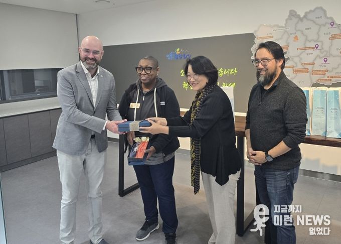 신미숙 의원, 美조지아주 경제사절단 만나…경기도 우수 소공인 제품 사례 공유