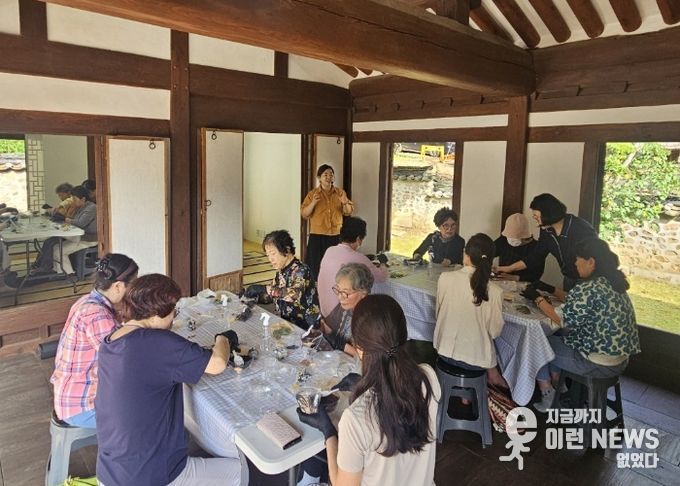 남양주궁집, 전통문화 체험공간으로 재탄생…‘화길옹주 태교수업 받는 날’ 성료