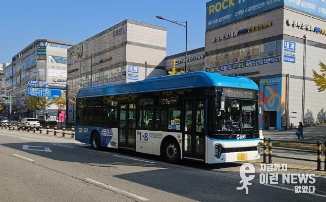 의정부시, 시내버스 1-8번 주말 증차…시민 이동 편의 업그레이드