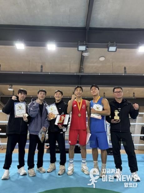 광주시청 복싱팀, 제13회 한국실업복싱협회장배 전국실업복싱대회 단체전 1위 쾌거