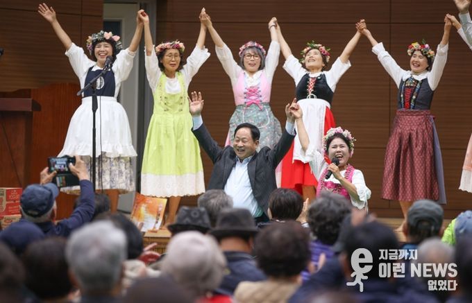 주광덕 남양주시장, ‘퇴계원힐스테이트 건강걷기대회 & 힐링음악회’에 참석해 주민들과 소통 이어가