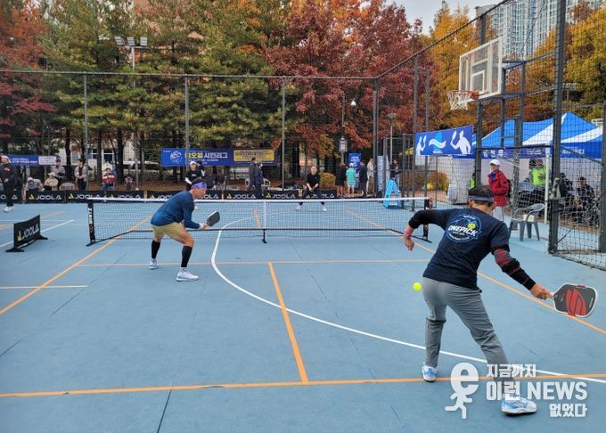 8일 열린 화성특례시 네오볼 시민리그 대회 모습