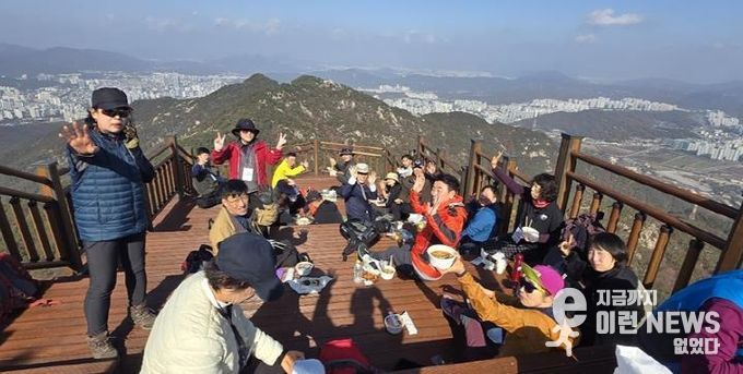 의정부시, 수락산 기차바위 전망대 및 쉼터 조성 완료…시민에 전면 개방