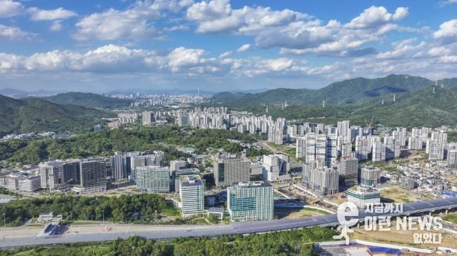 과천지식정보타운 모습