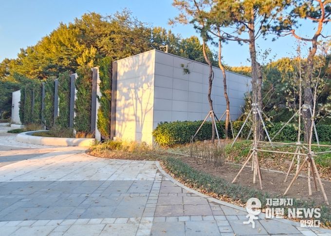 수직정원 조성 후