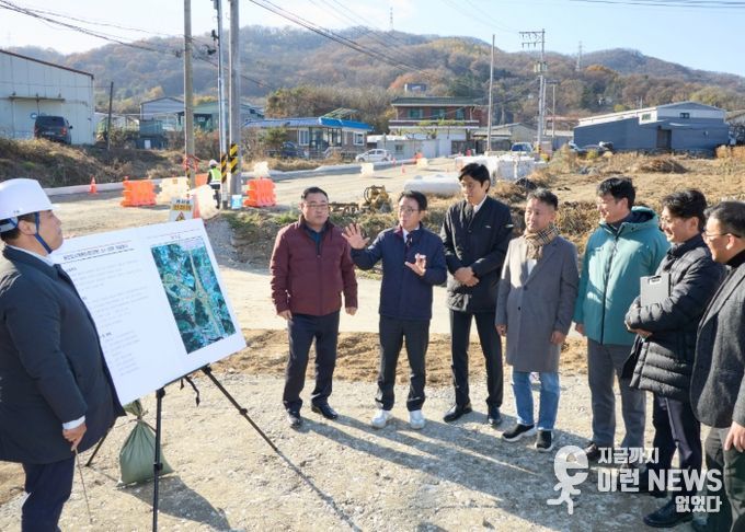 용인특례시의회 도시건설위원회, 2025년 행정사무감사 대비 주요 사업 현지 확인