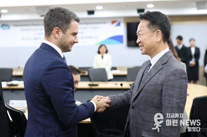 연해주 대표단 면담