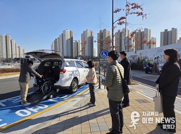 파주시, 지티엑스-에이(GTX-A) 운정중앙역에 ‘교통약자 전용 승강장’ 설치