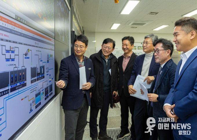 김태흥 부의장·한채훈 의원,‘롯데프리미엄아울렛 의왕점’ 물 재이용 시설 현장 방문