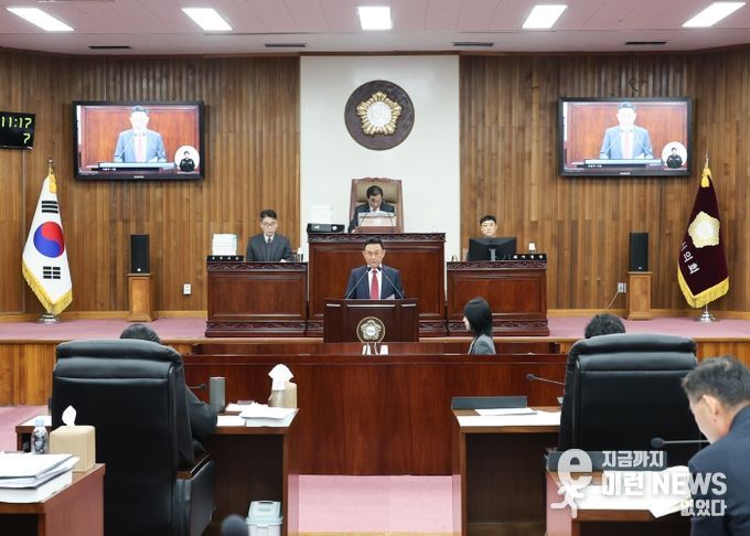 제78회 여주시의회 제2차 정례회 개회
