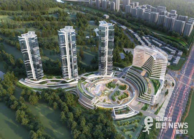 동탄병원 조감도