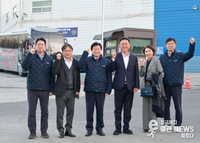 이충우 여주시장, ㈜에스앤에스 기업체 현장 방문