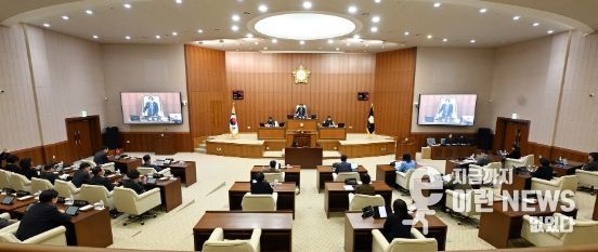 의정부시의회 본회의장