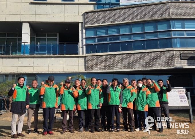 진위면 자율방재단, 겨울철 재난 대비 한파 쉼터 및 제설 적재함 점검