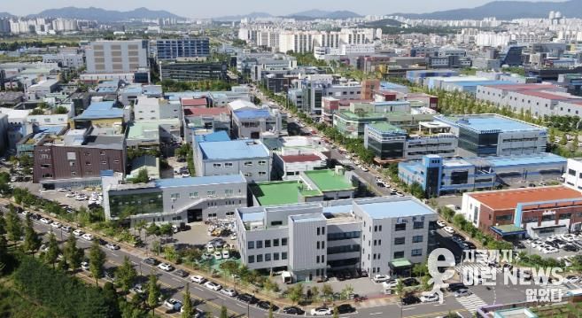 수원델타플렉스 전경