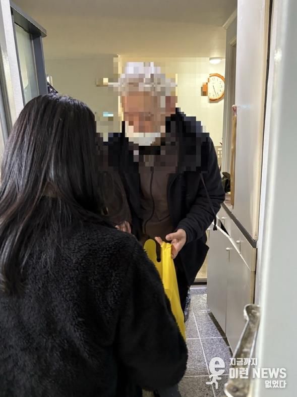 의정부시 장암동, 건강 취약계층에 겨울철 돌봄 꾸러미 전달