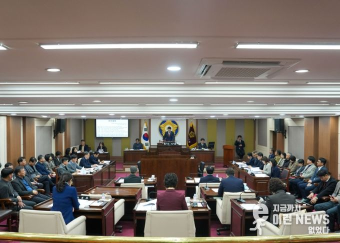 포천시의회, 제189회 제2차 정례회 폐회...2025년 의사일정 마무리