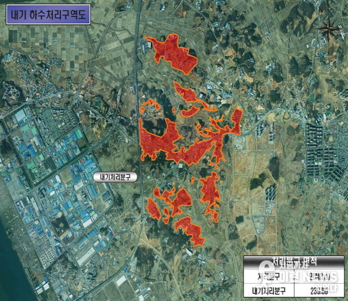 평택시 ‘학현,내기처리분구 하수관로 정비사업(1단계)’ 준공