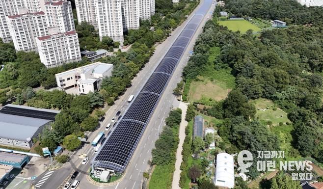 방음터널일체형태양광