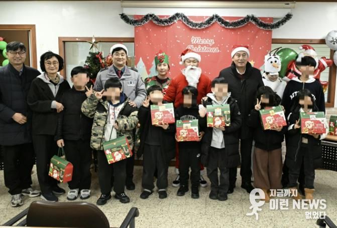동두천시·동두천경찰서, 2025년 성탄절 맞이 아동생활시설 위문