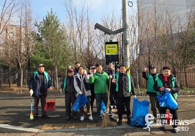 의정부시 흥선동, 2025년 연말 맞이 환경정비 실시