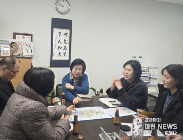 김옥순 의원, 의왕·군포·안산 공공주택지구 내 폐기물처리시설 설치 논의 정담회