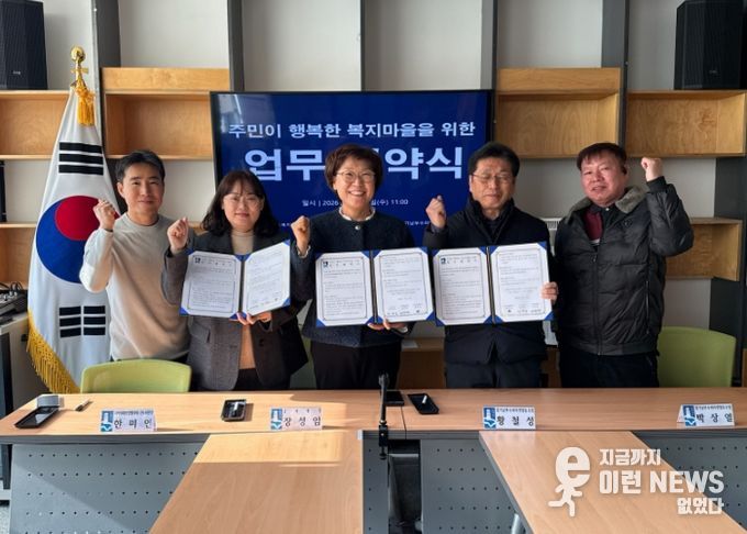 수원시 권선구 금곡동, 경기남부슈퍼마켓협동조합과 취약계층 지원 업무협약 체결