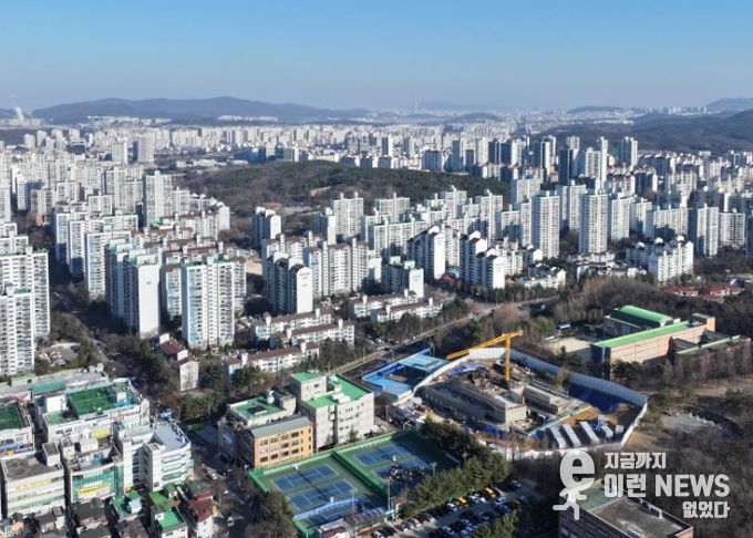 분당 노후계획도시 전경