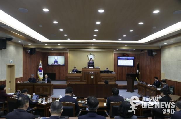 가평군의회, 제335회 임시회 폐회