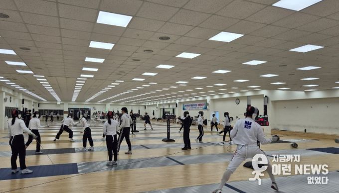 펜싱아카데미 등에서 집중 훈련