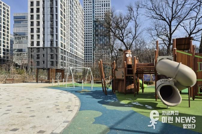 과천지식정보타운 근린공원4 개방…생활 속 휴식공간 마련