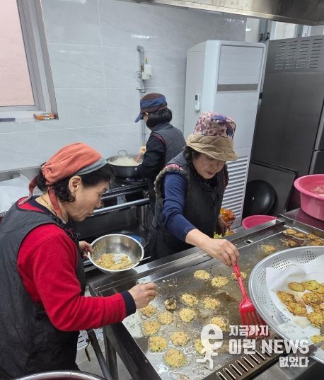 율면 이웃사랑봉사대, 설맞이 사랑의 반찬봉사 실시