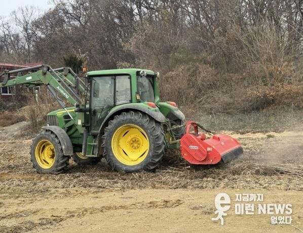 양주시, 영농부산물 안전처리 지원사업 3월까지 무료파쇄 실시