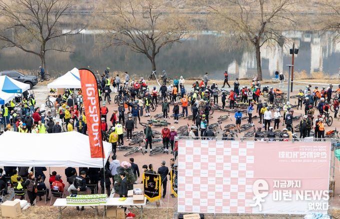 전국 라이더 몰린‘MTB 성지’칠곡… 산악자전거대회 성황